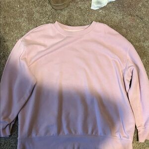 Terra & Sky Light Pink Crew Neck Sweater